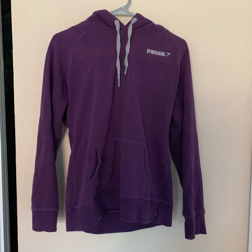 Gymshark purple pullover hoodie sweatshirt
